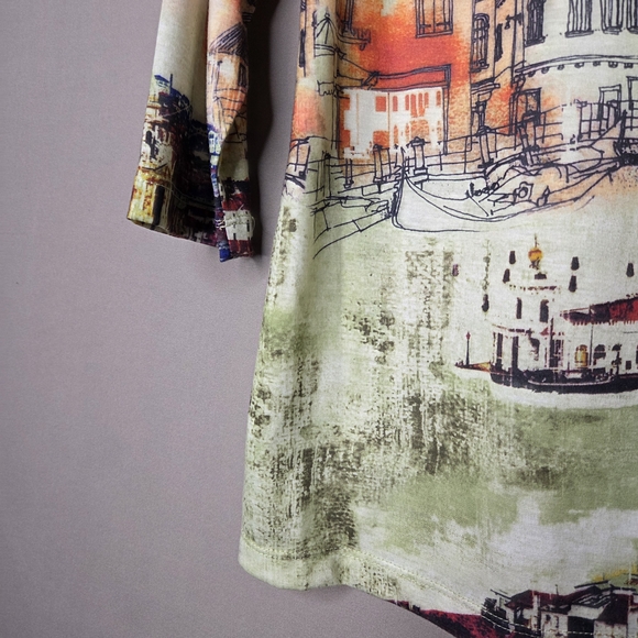 Alia Cityscape Bling Women's Top - Picture 7 of 8